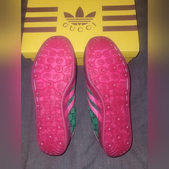 NEW Gucci x Adidas Green Women’s Sneakers. - Picture 4 of 6